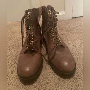 Leather Karl Lagerfeld Boots